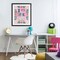Stupell Industries Floral I Love Books Framed Print Under Glass, design by Vanessa Stoilova